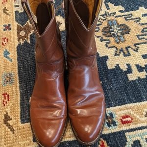 Justin Boots© 12 Equestrian Roper Boots/Worn